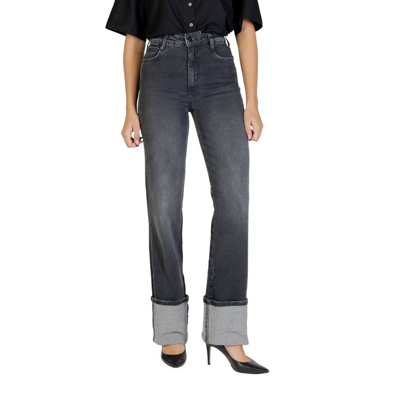 Colcci Black Cotton Skinny Jeans for Women