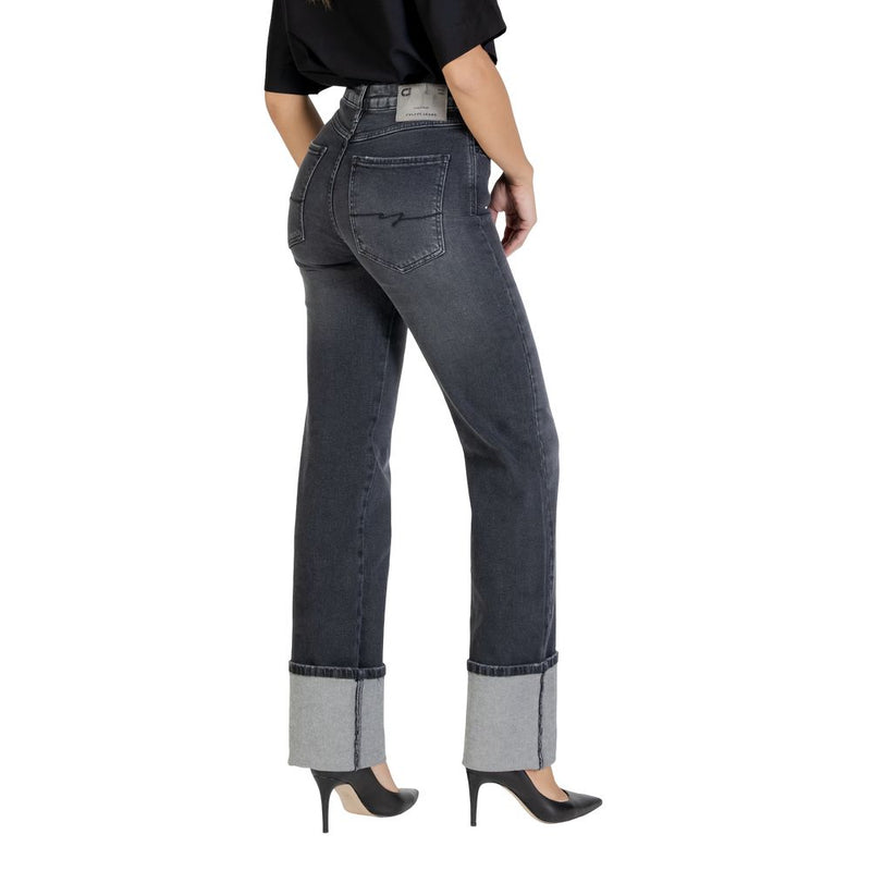 Colcci Black Cotton Skinny Jeans for Women