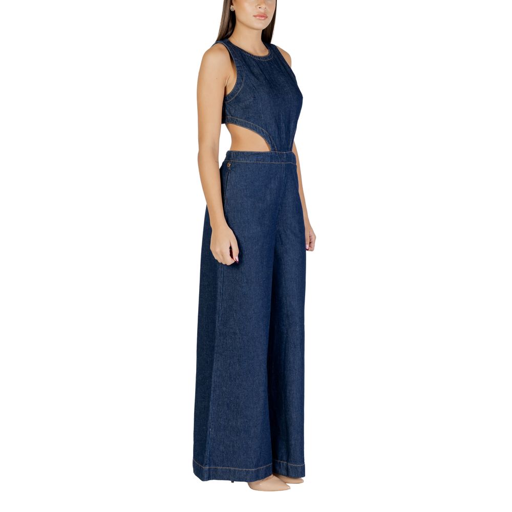 Colcci Blue Cotton Jumpsuit - Model 054.01.01467