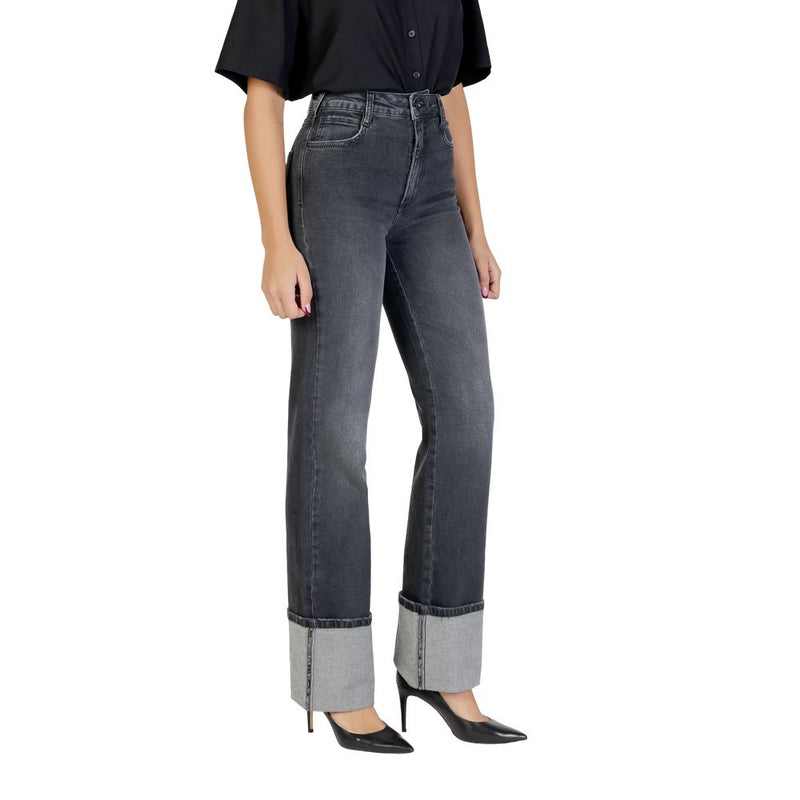 Colcci Black Cotton Skinny Jeans for Women