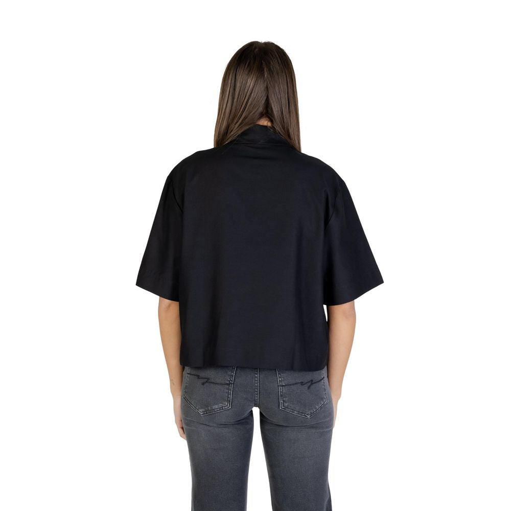 Colcci Black Viscose Shortsleeve Shirt - Model 030.01.02925