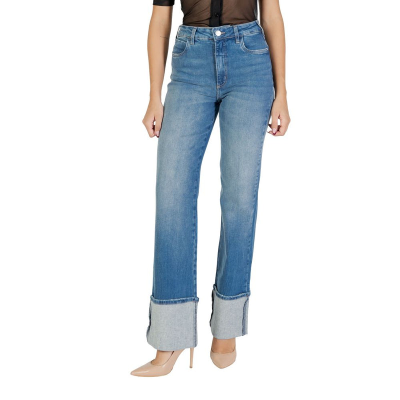 Colcci Blue Cotton Bootcut Jeans for Women