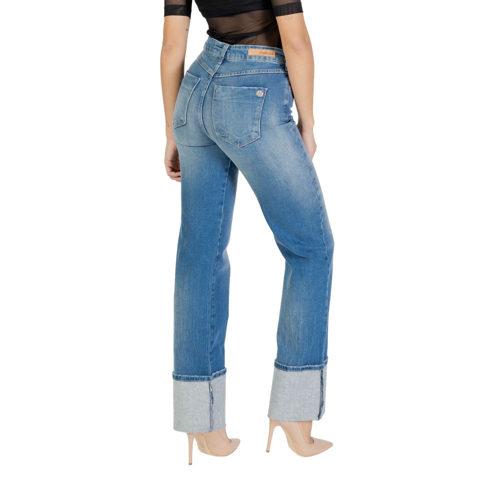 Colcci Blue Cotton Bootcut Jeans for Women