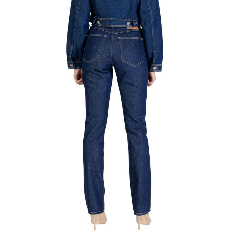 Colcci Blue Cotton Skinny Jeans - Essential Slim Fit for Women