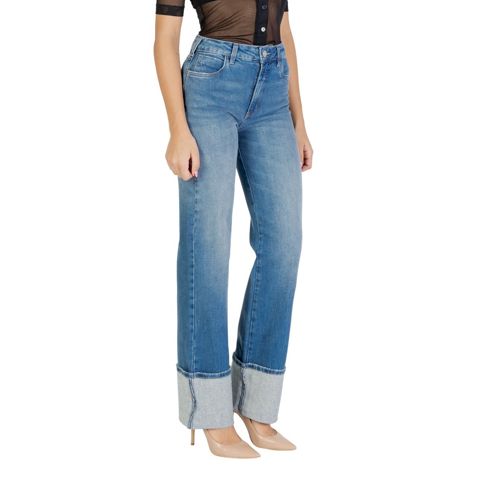 Colcci Blue Cotton Bootcut Jeans for Women