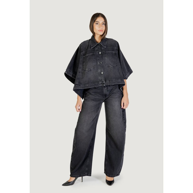 Colcci Black Cotton Denim Jacket - Model 032.11.00071