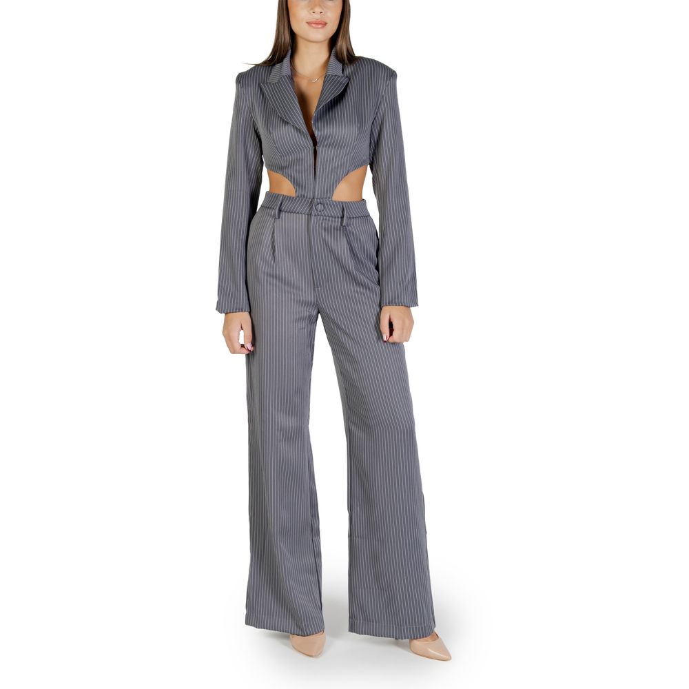 Colcci Gray Polyester Jumpsuit for Women