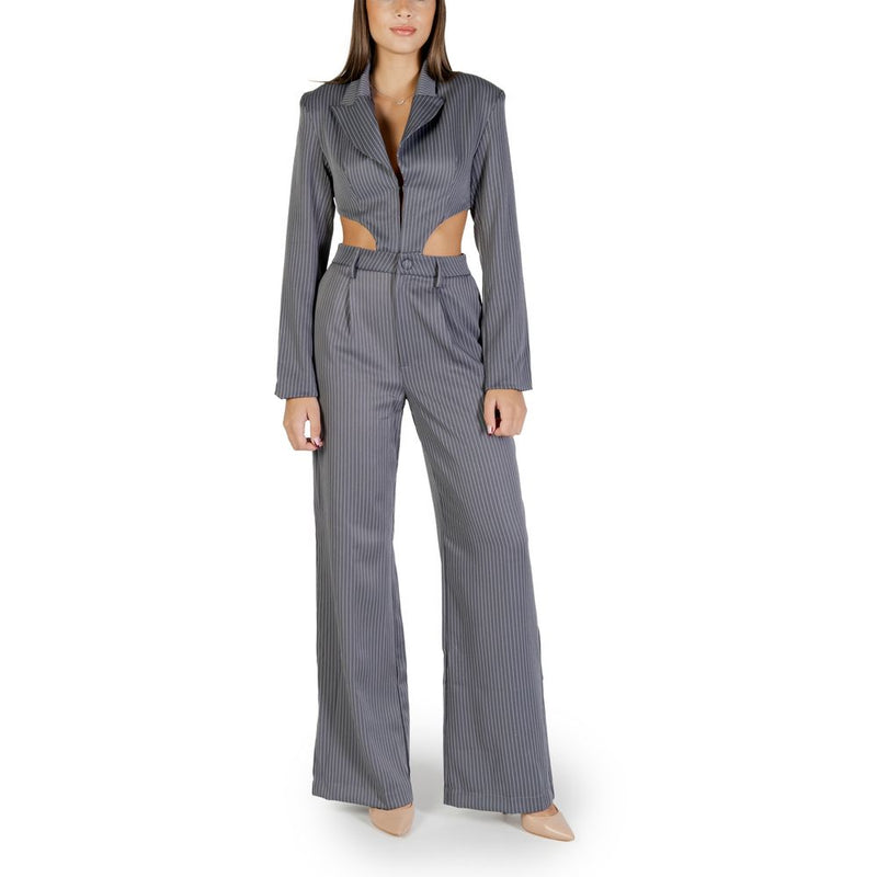 Colcci Gray Polyester Jumpsuit for Women