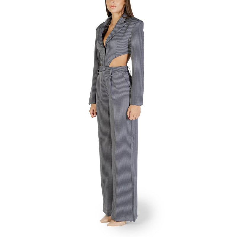 Colcci Gray Polyester Jumpsuit for Women