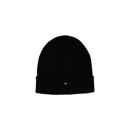 Tommy Hilfiger Zwarte Katoenen Muts