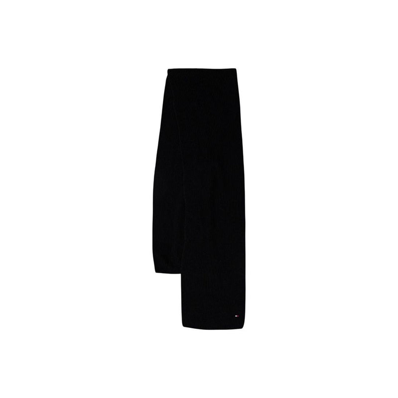 Tommy Hilfiger Black Cotton Beanie
