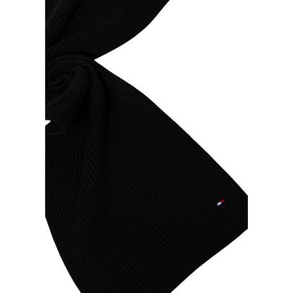 Tommy Hilfiger Zwarte Katoenen Muts