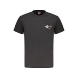 T-shirt homme en coton noir Tommy Hilfiger