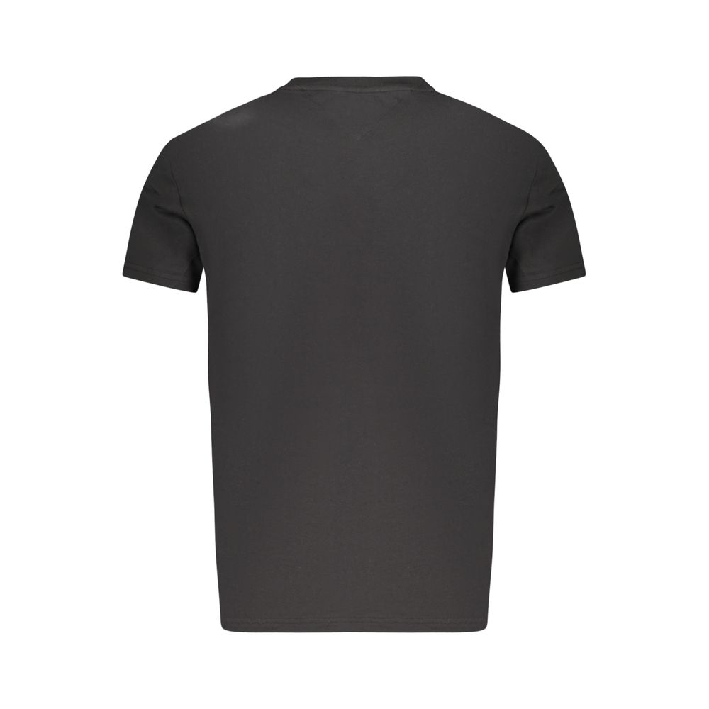 T-shirt homme en coton noir Tommy Hilfiger