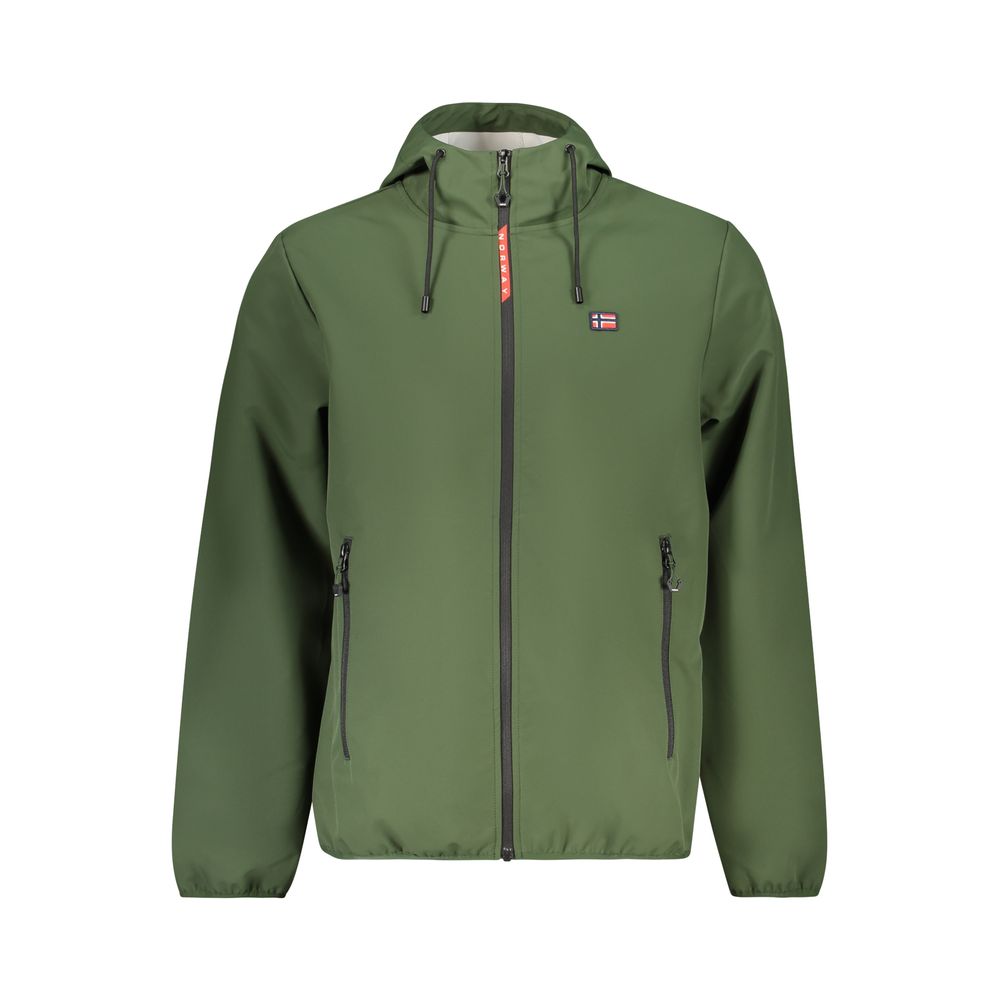 Norway 1963 Verde Polyester Veste Homme