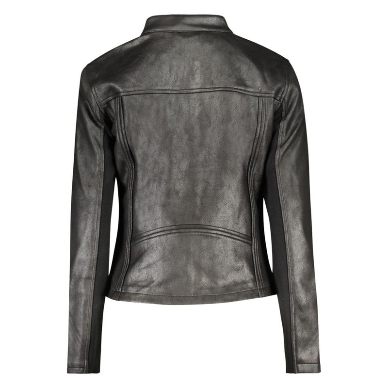 Desigual Black Polyester Women's Jacket - Stylish & Functional