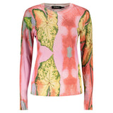 Desigual Rosa Viscosa Women Sweater - Chic Long Sleeve Top