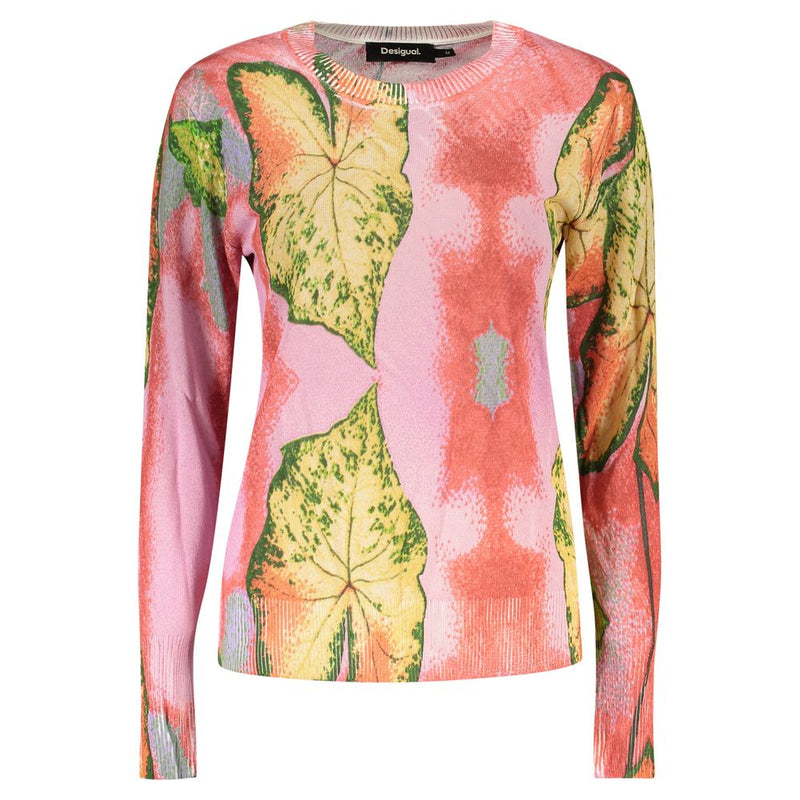 Desigual Rosa Viscosa Women Sweater - Chic and Comfortable