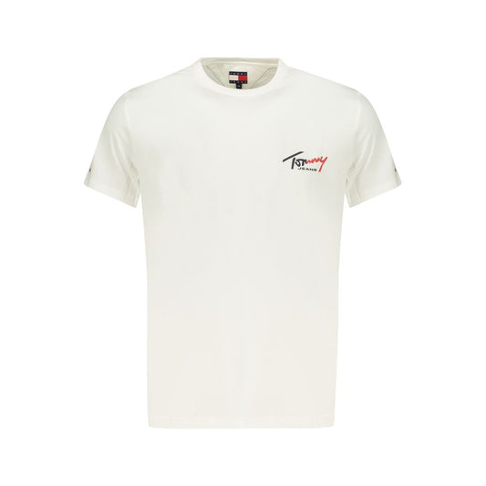 T-shirt homme en coton blanc Tommy Hilfiger
