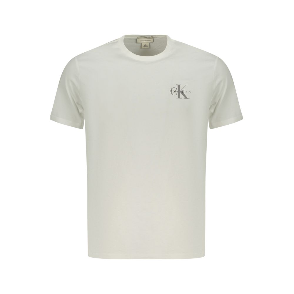 T-shirt homme en coton blanc Calvin Klein