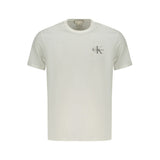 T-shirt homme en coton blanc Calvin Klein
