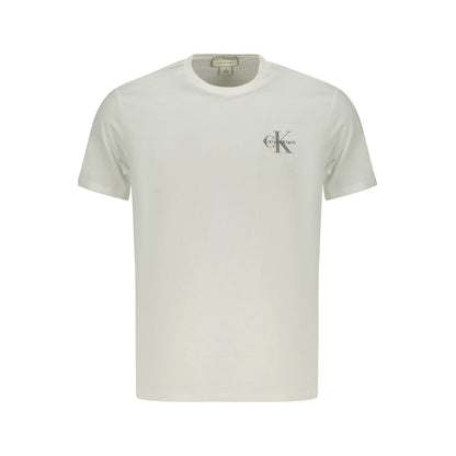 T-shirt homme en coton blanc Calvin Klein