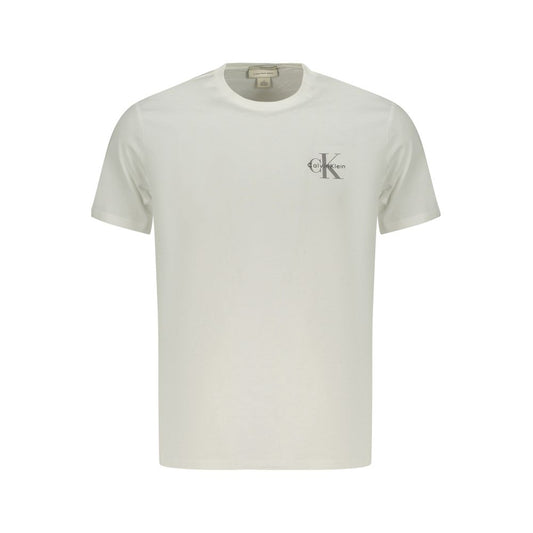 T-shirt homme en coton blanc Calvin Klein