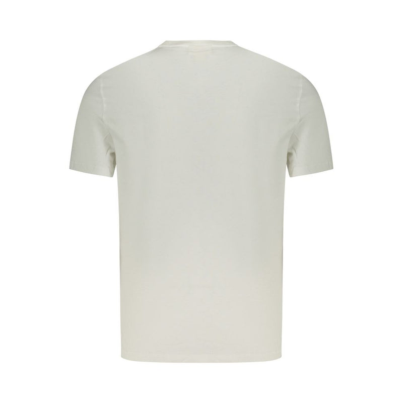 Calvin Klein White Cotton Men T-Shirt