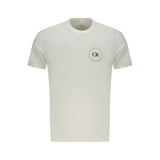T-shirt en coton blanc pour homme Calvin Klein