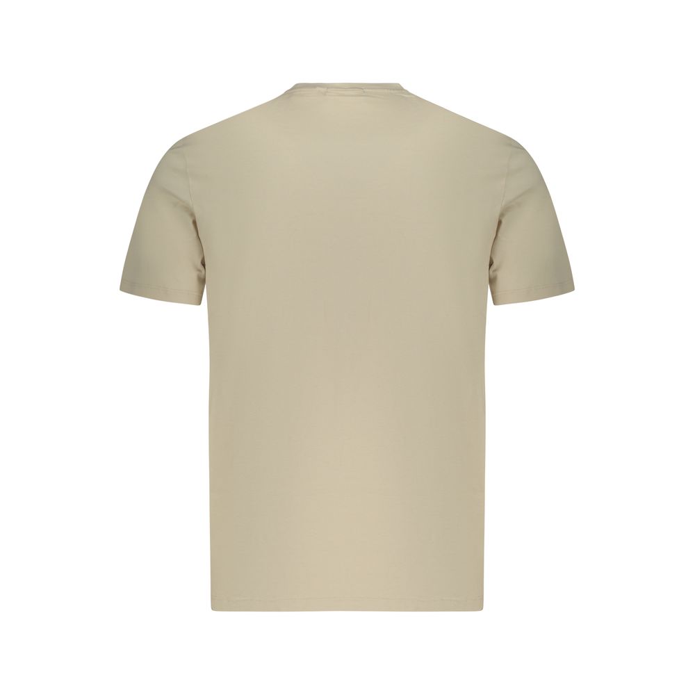 T-shirt homme en coton beige Calvin Klein