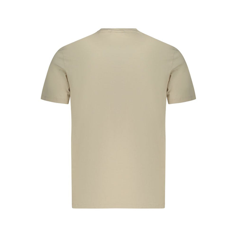 T-shirt homme en coton beige Calvin Klein