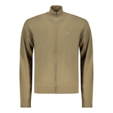 Napapijri Verde Cardigan en Coton pour Homme