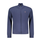 Napapijri Blue Cotton Cardigan for Men
