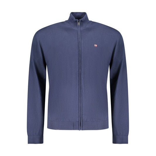 Napapijri Blauw Katoenen Herencardigan