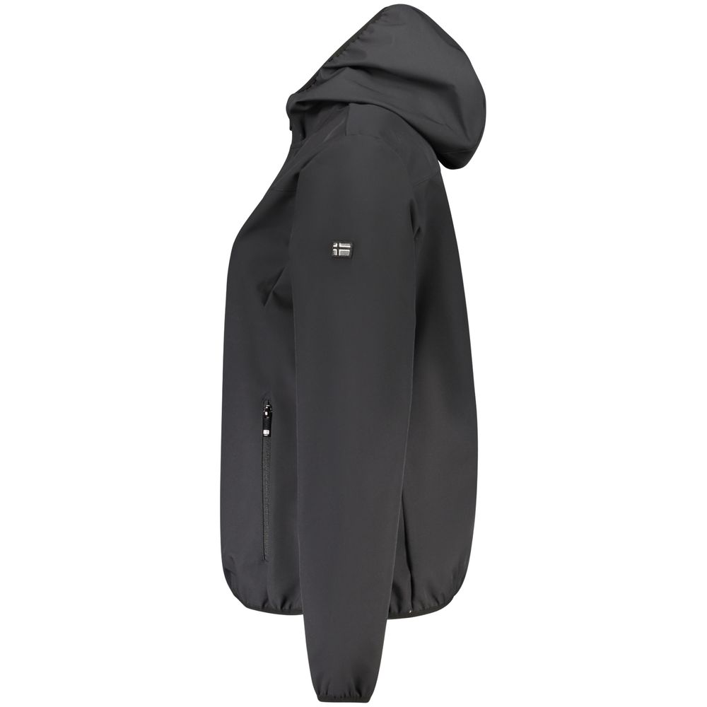 Norway 1963 Black Polyester Women's Soft Shell Jacket