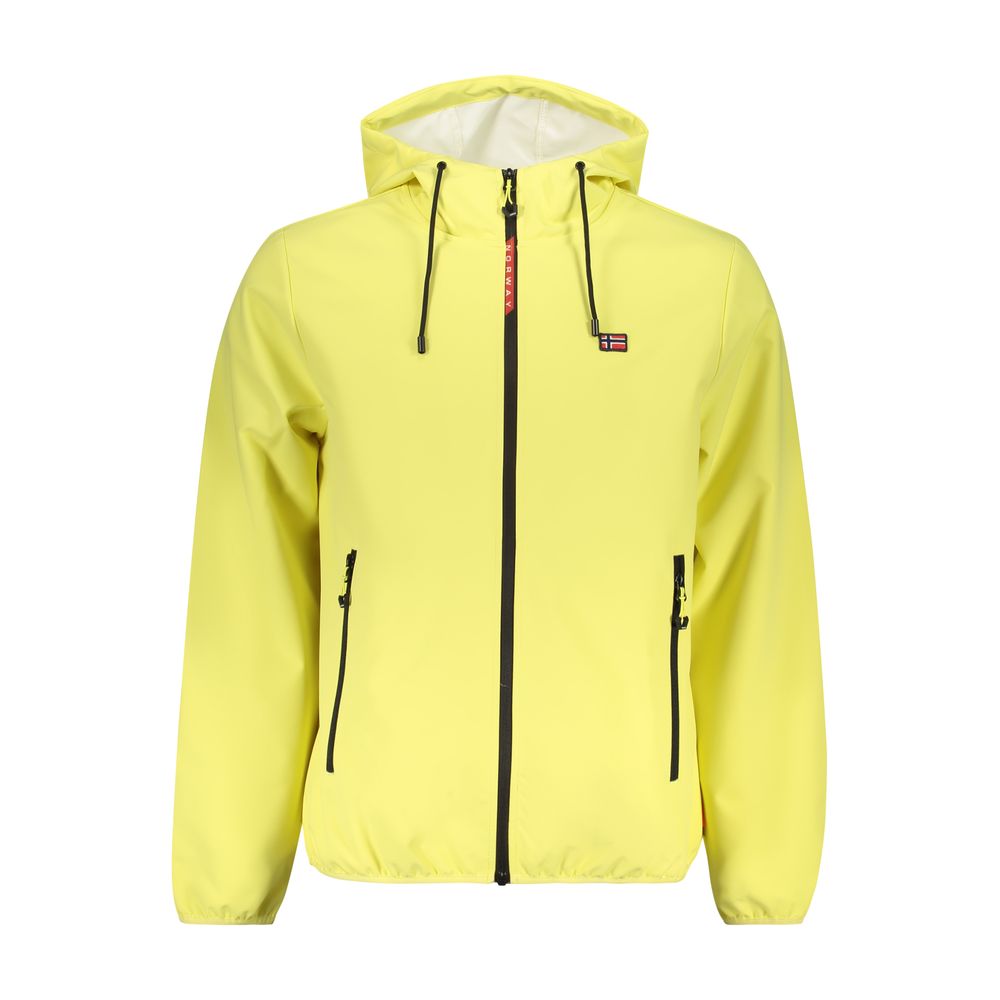 Norway 1963 Yellow Polyester Men's Shell Jacket