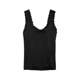 Vero Moda VMROSA Black Viscose Tank Top for Women