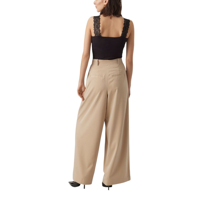 Vero Moda VMROSA Black Viscose Tank Top for Women