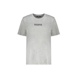 Balmain Gray Cotton T-Shirt for Women