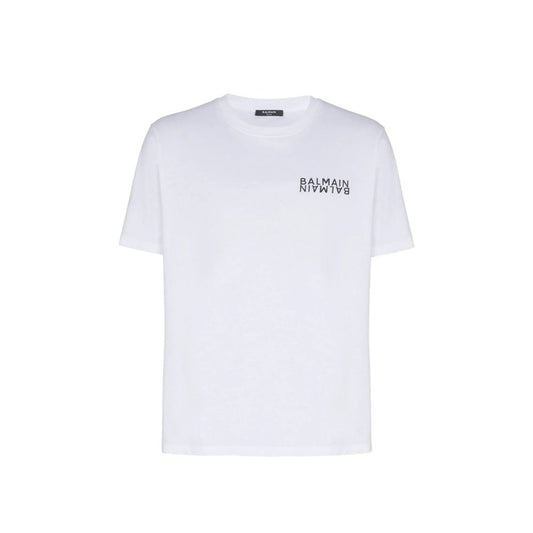 Balmain Wit Katoenen T-shirt