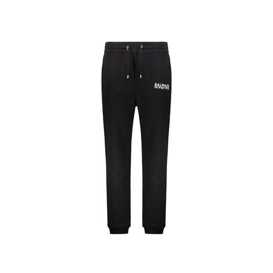 Balmain zwarte katoenen joggingbroek (trainingsbroek)