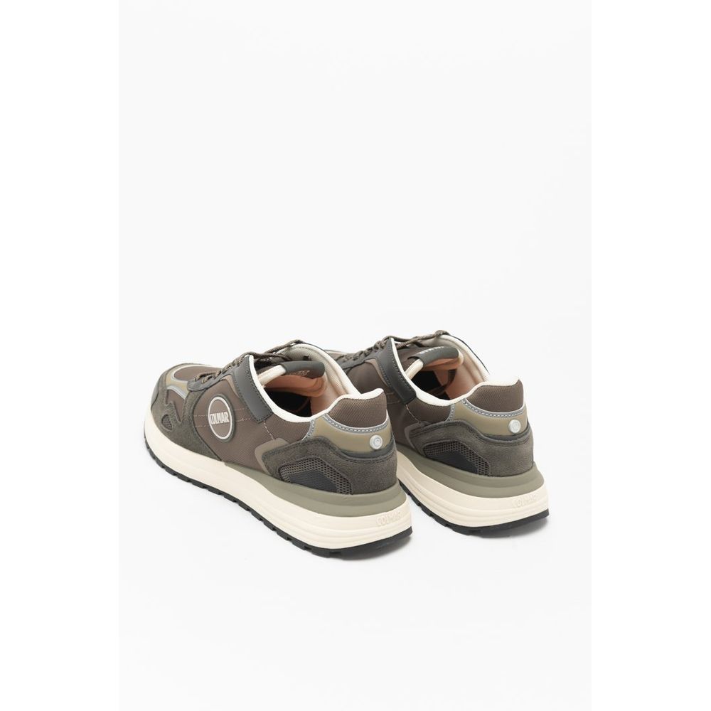 Colmar Brown Polyester Athletic Sneakers for Men