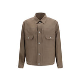 Sacai Bicolor Cotton Typewriter Jacket for Men