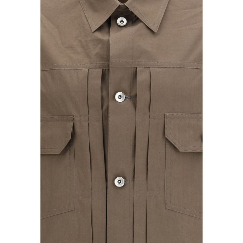 Sacai Tweekleurige Katoenen Kleding