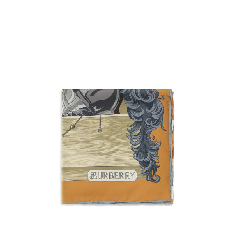 Écharpe en soie multicolore Burberry
