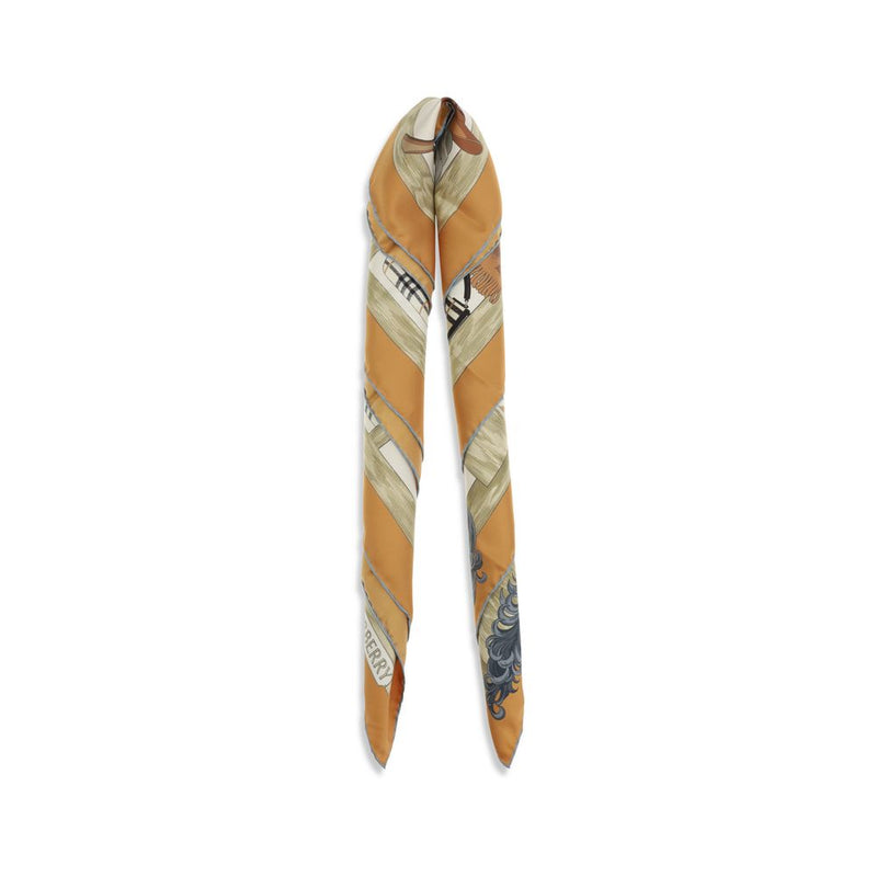 Écharpe en soie multicolore Burberry