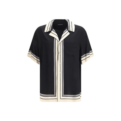 Chemise Dolce & Gabbana en soie à motifs multicolores