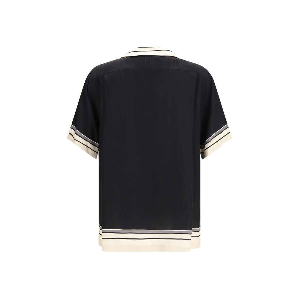 Chemise Dolce & Gabbana en soie à motifs multicolores