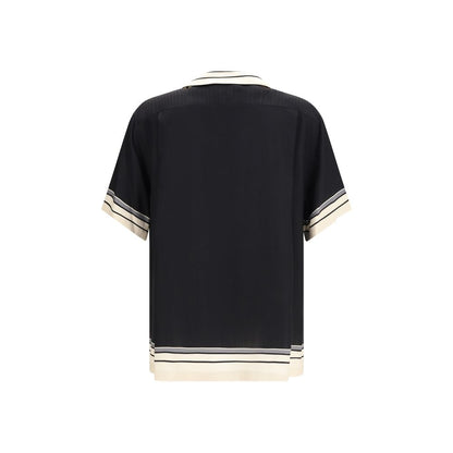 Chemise Dolce & Gabbana en soie à motifs multicolores