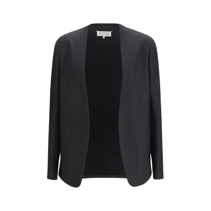 Maison Margiela Black Fleece Wool Clothing